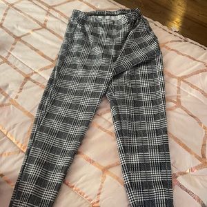 Plaid pants